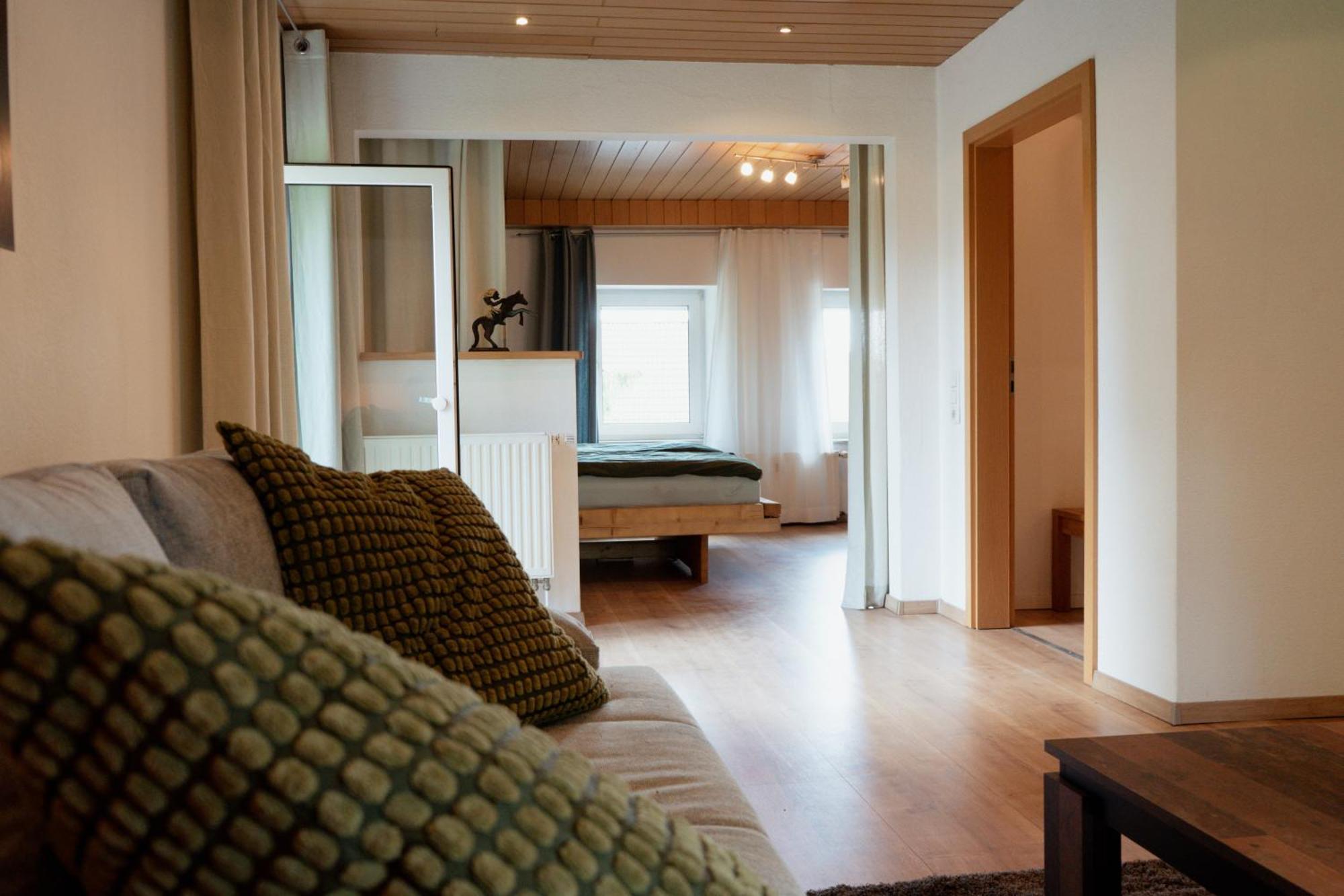 Idyllische Ferienwohnung Im Kalletal Exterior foto