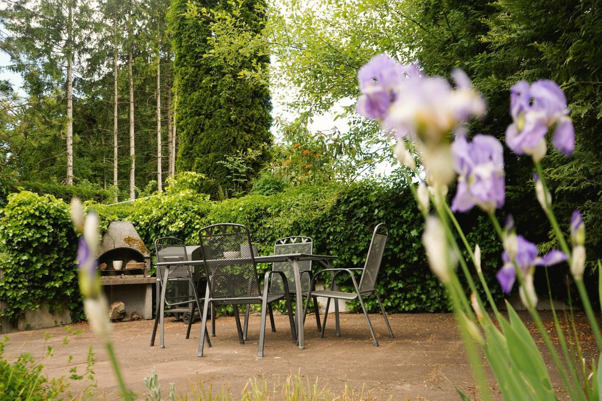Idyllische Ferienwohnung Im Kalletal Exterior foto